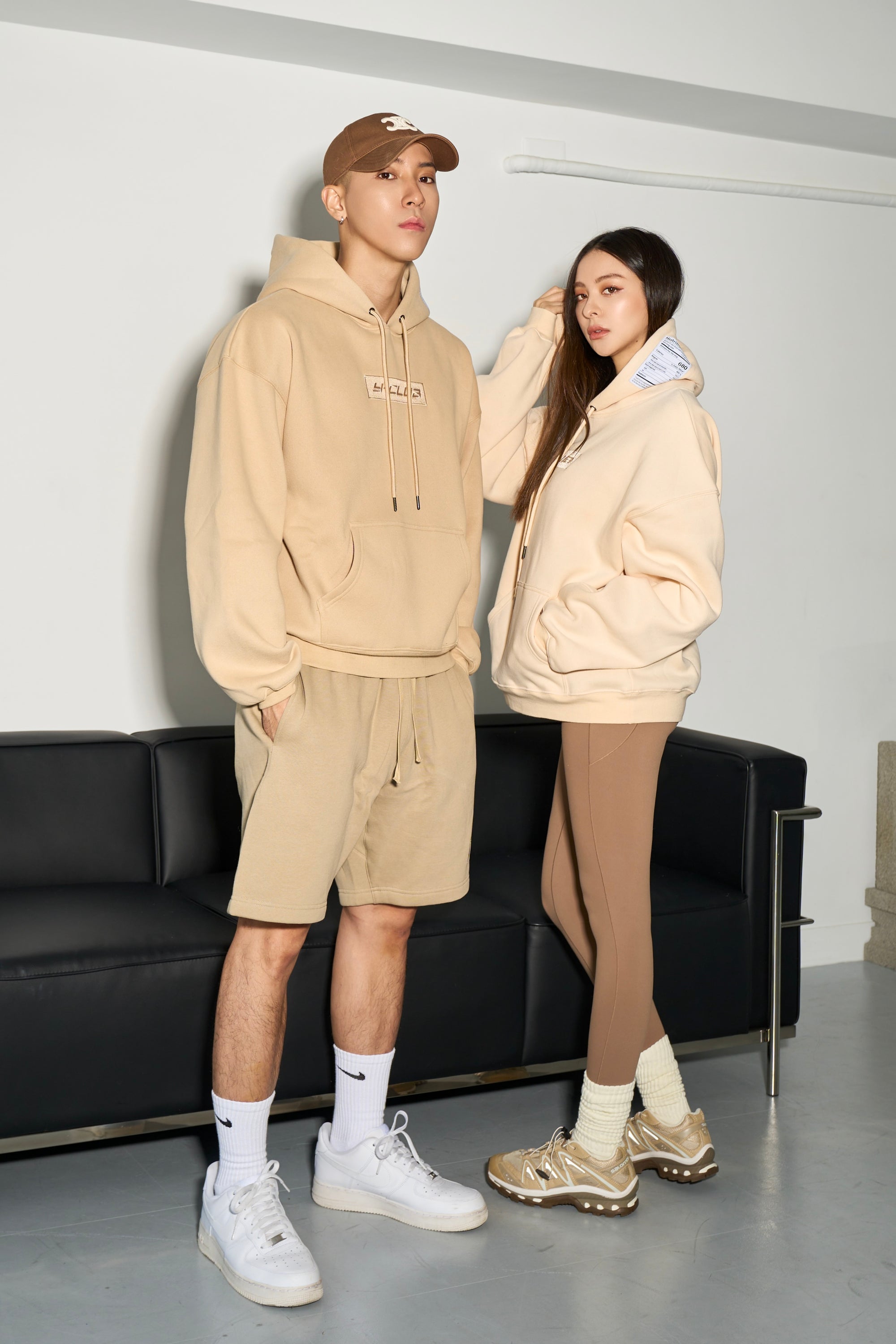 Y-Club Box Logo Hoodie