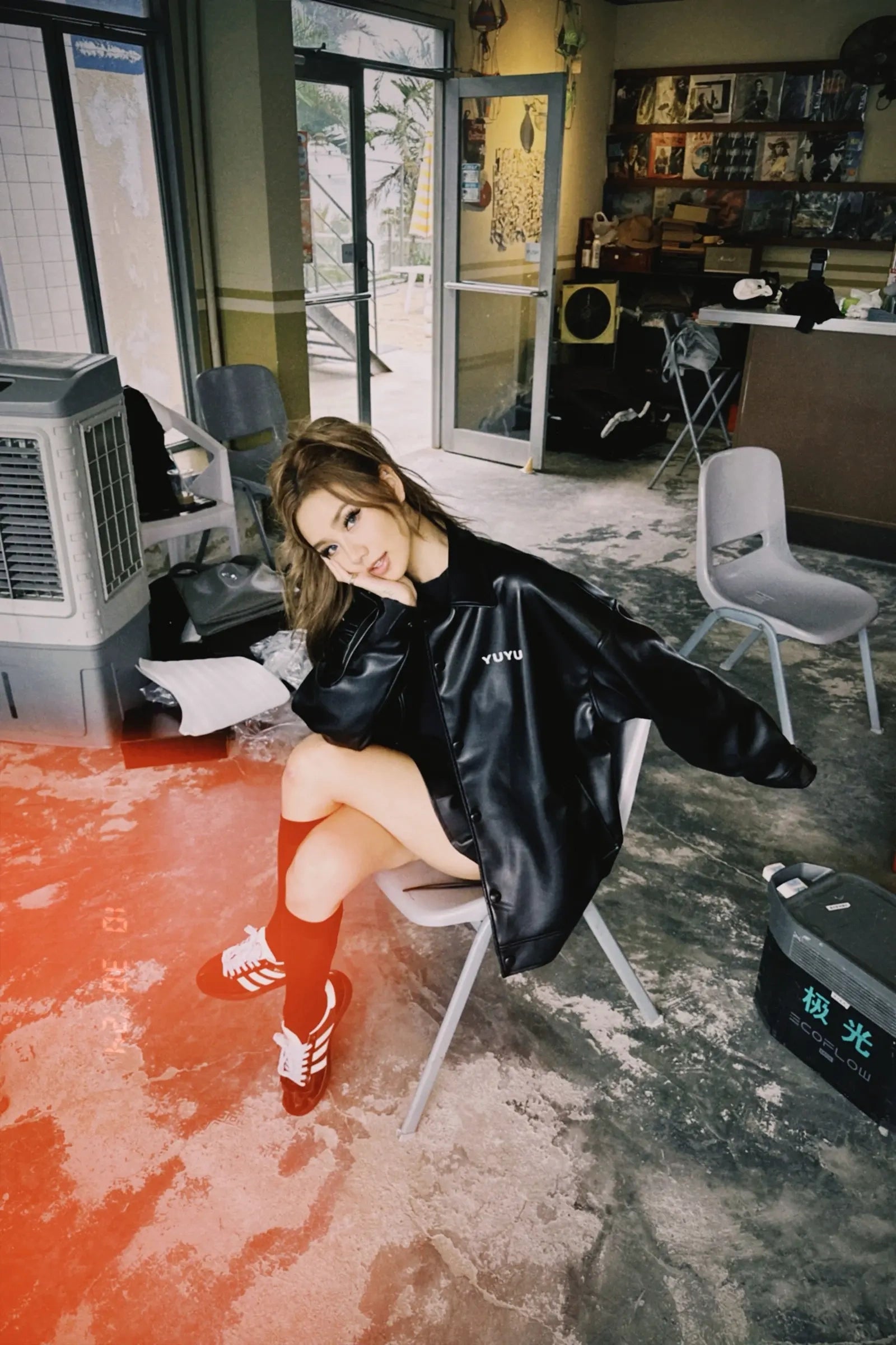 Classic yuyu Leather Jacket