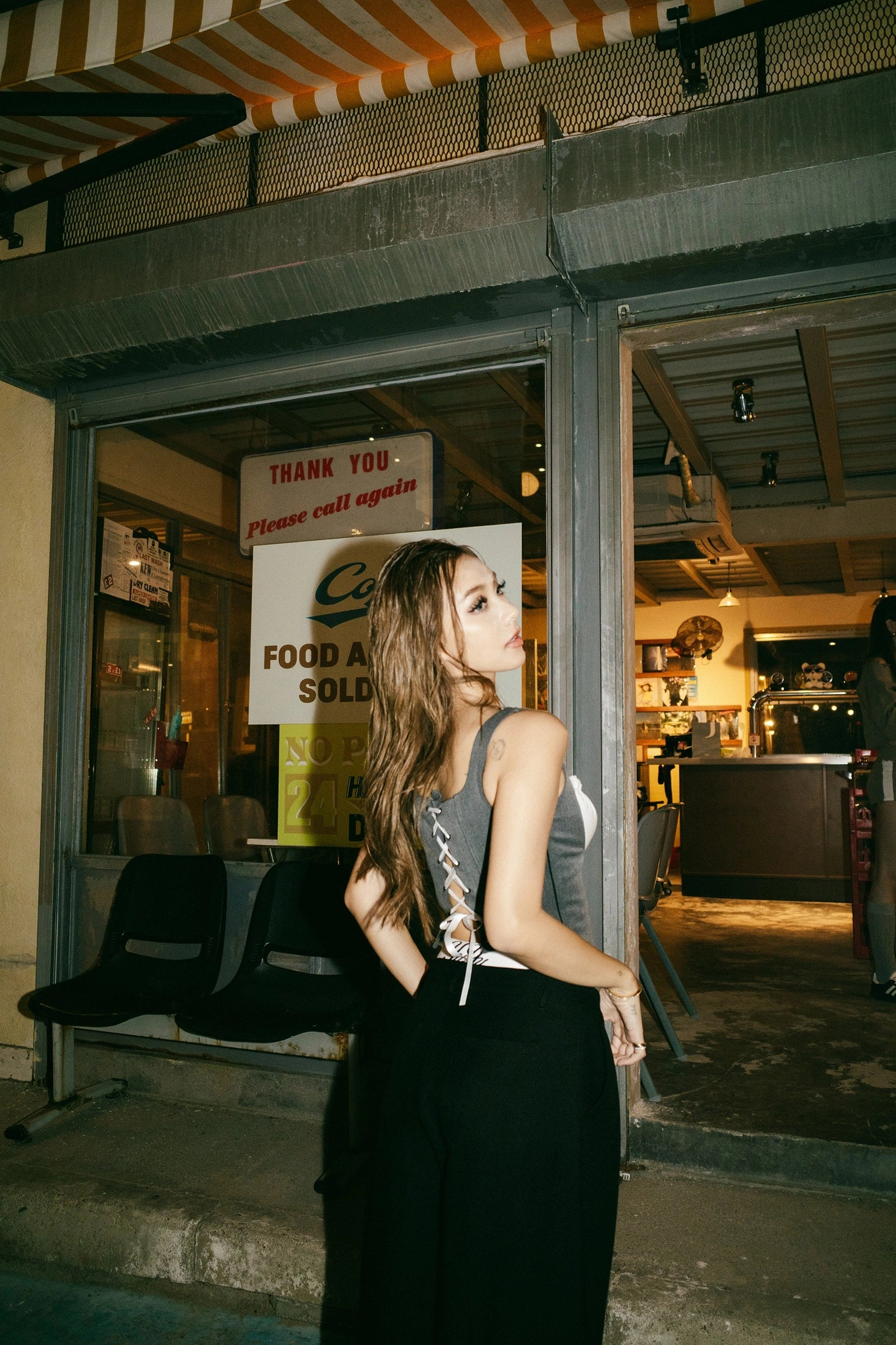 Suit-style Spliced Vest