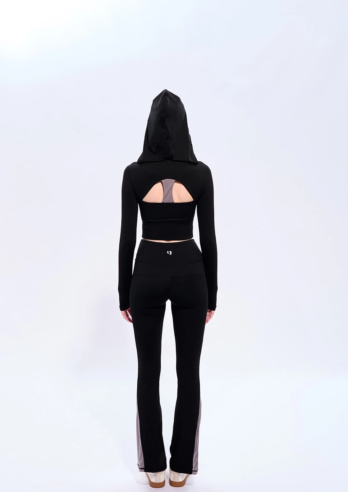 Cut-out Zippered Pants